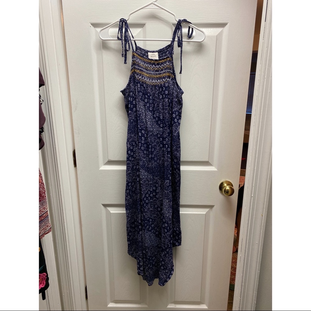 Knox Rose Halter Dress w/ties